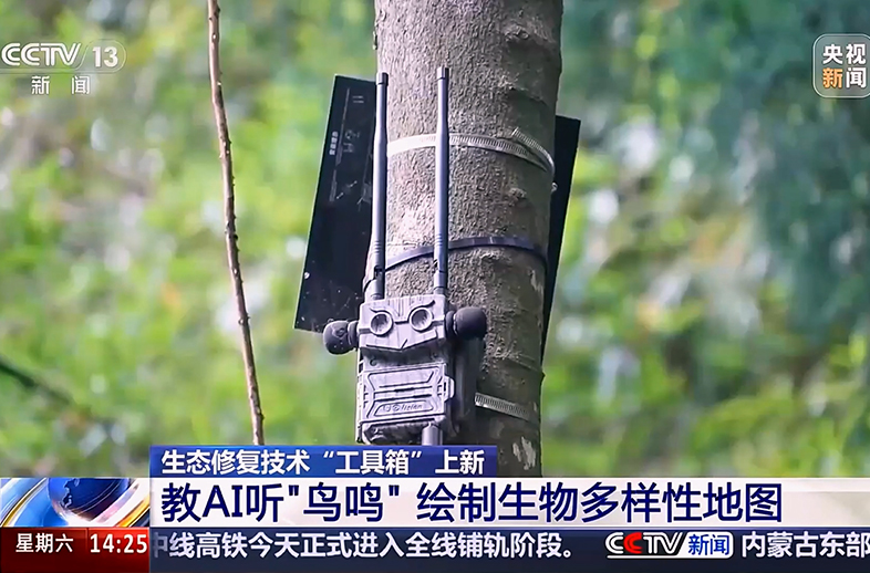 优威视讯智能声纹监测仪助力南岭国家公园候选区智慧声纹监测工程建设，AI“听懂”鸟鸣获央视《新闻直播间》报道